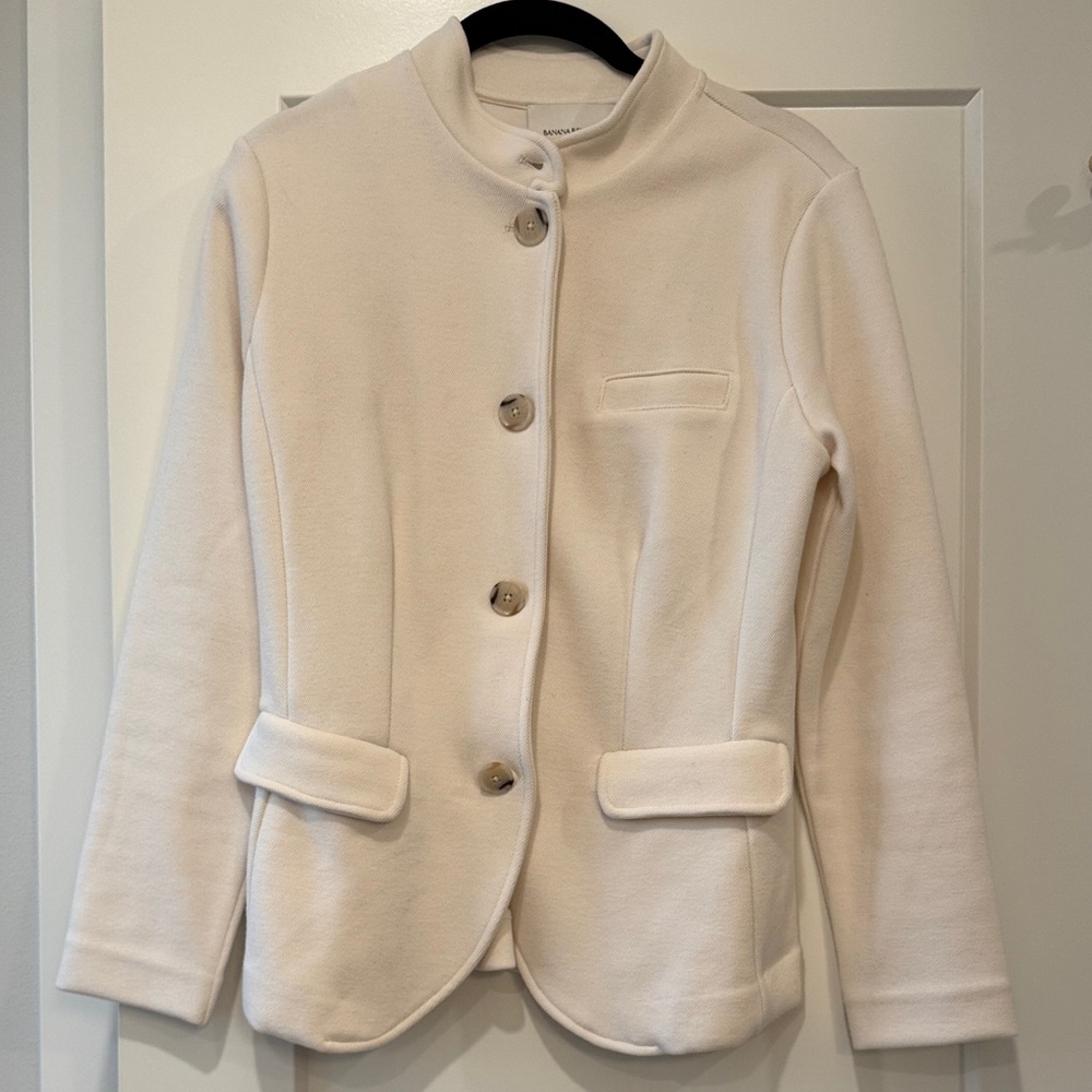 Banana Republic Cream Women's Blazer